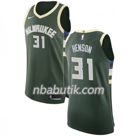 NBA Mænd Trøje Milwaukee Bucks John Henson 31 Nike 2017-18 Grøn Swingman NBA Mænd Trøje Milwaukee Bucks John Henson 31 Nike 2017-18 Grøn Swingman